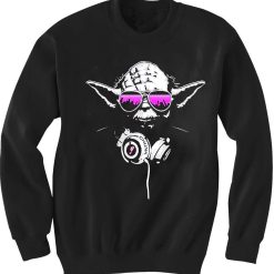 Crewneck Sweatshirts yoda beats design