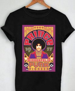 Unisex Premium Tshirt Prince 1977 Minneapolis Design