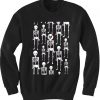 Unisex Crewneck Sweatshirts 21 Plots Skull Funny