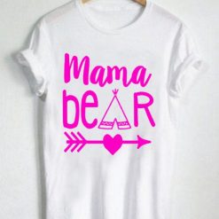 Unisex Premium Tshirt Mama Bear Cute