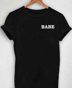 Unisex Premium Babe Logo Simple T shirt Design Clothfusion