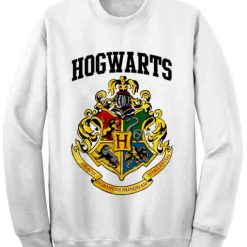 Unisex Crewneck Sweatshirt Hogwarts Logo Harry Potter Design