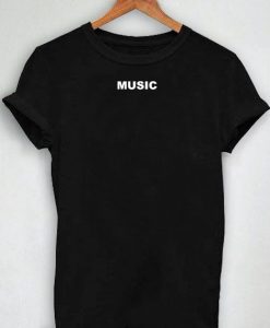 Unisex Premium Music Logo Simple T shirt Design Clothfusion