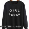 Unisex Crewneck Sweatshirt Girl Power Design Clothfusion