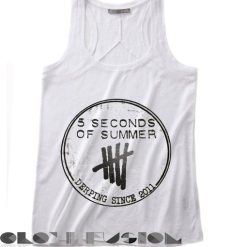 5sos Tee Shirts And Tank Top 5 Seconds Of Summer Logo, quotes shirt Super soft Handmade by order with a High Quality DTG Printing
