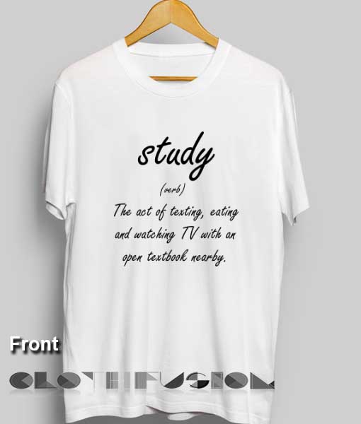 Study Definition - Custom T Shirts No Minimum
