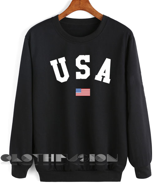 Womens Sweater Sale U S A and Flag Outfit Of The Day - OOTD
