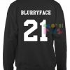 Twenty One Pilots Blurryface 21 Sweatshirt – Adult Unisex Size S-3XL