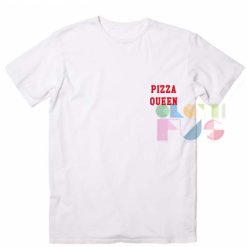 Funny Tee Shirts Pizza Queen
