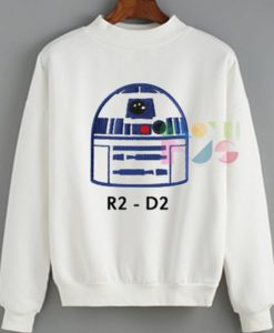 Star Wars R2 D2 Sweatshirt – Adult Unisex Size S-3XL