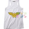 Wonder Woman Logo Quotes Tank Top – Adult Unisex Size S-3XL