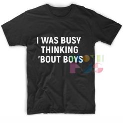 I was busy thinking bout boys Charli XCX T-shirt