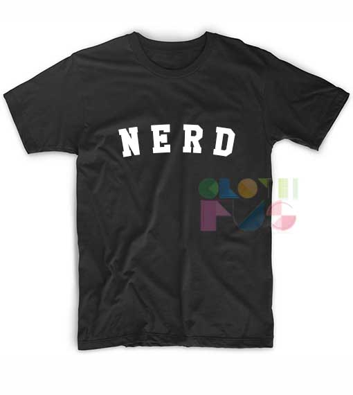 Nerd Logo T-shirts Fashion Trendy Shirt Funny Tees