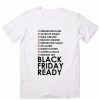 My Black Friday Checklist Funny Quote Tshirts