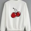 Cherry Cute Women Sweatshirt Quotes Sweater