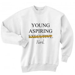 Young Aspiring Nerd Long Sleeve T-Shirt Nerd Sweater