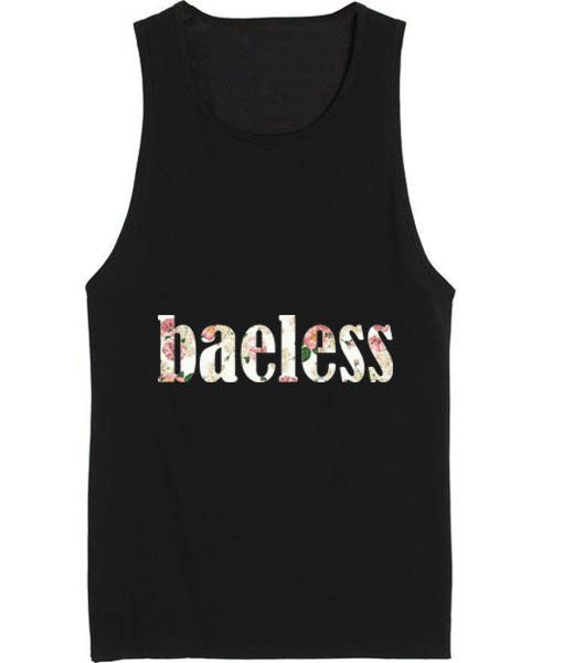 Baeless Summer Funny Quote Tank top