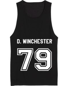 Winchester 79 Supernatural Summer Funny Quote Tank top
