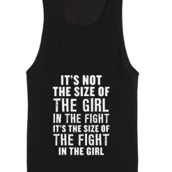 It's Not The Size Of The Girl Summer Tank top - Custom T