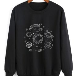 Cosmos Solar System Sweater Funny Sweatshirt
