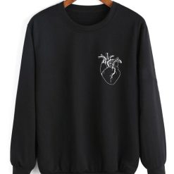 Heart Logo Sweater Funny Sweatshirt