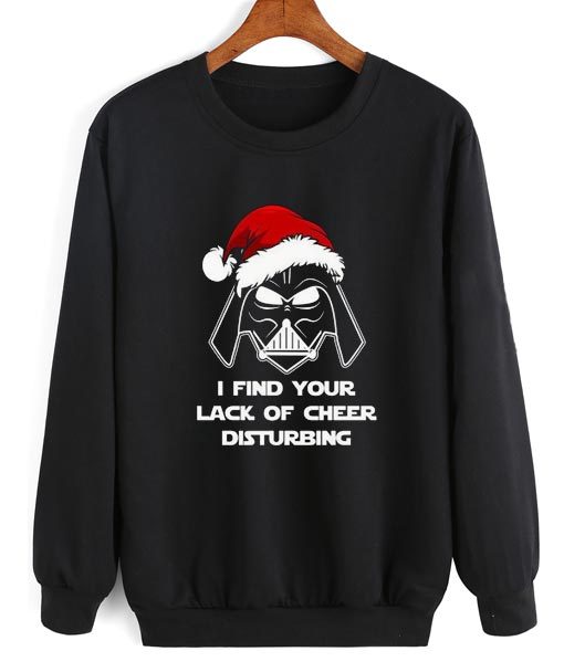 Darth Vader Lack of Cheer Sweater