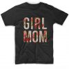 Floral Girl Mom T-Shirt