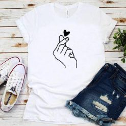 Love Korean Hand T-Shirt