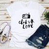 Click With Love T-Shirt