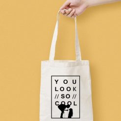 You Look So Cool The 1975 Canvas Tote Bag