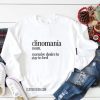 Clinomania Definition Sweatshirt