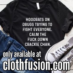 Hoodrats On Drugs Trying To Fight Everyone Funny T-Shirt