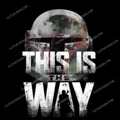 Star Wars The Mandalorian This Is The Way Funny T-Shirt