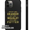 Study Like Granger Eat Like Weasley Live Like Potter iPhone Case