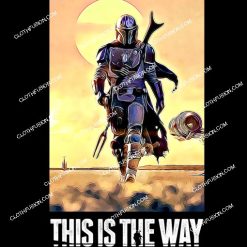 This is the Way to Top Mandalorian Funny T-Shirt