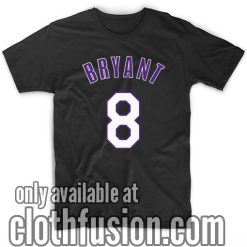 Kobe Bryant Jersey Number T-Shirt