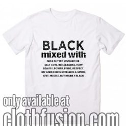 Black Mixed With T-Shirts