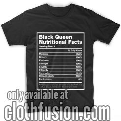 Black Queen Nutrition T-Shirts