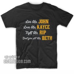Funny Dont Give Af Like Beth Graphic Tees T-Shirts