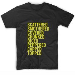 Scattered Smothered Covered Short Sleeve Unisex T-Shirts