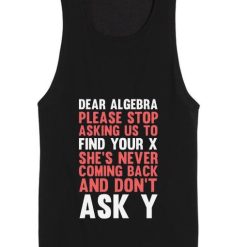 Dear Algebra