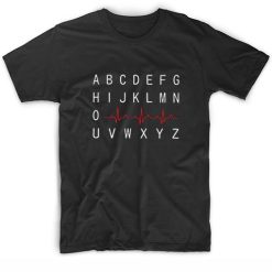 Alphabet Funny Nurse T-shirt