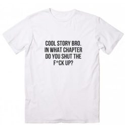 Cool story bro In what chapter do you shut the fuck up