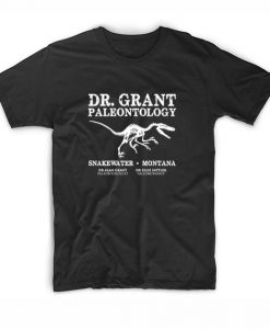 Dr Grant Peleontology Jurassic Park Shirt
