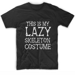 Funny Halloween Costume Lazy Skeleton Halloween Party