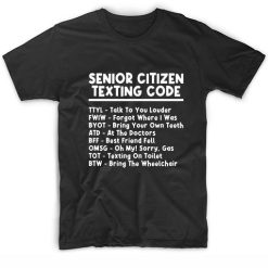 Senior Citizen Texting Code