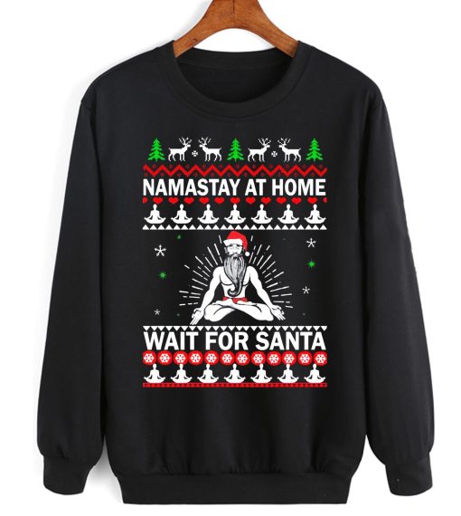 Namastay at home and wait for Santa Christmas