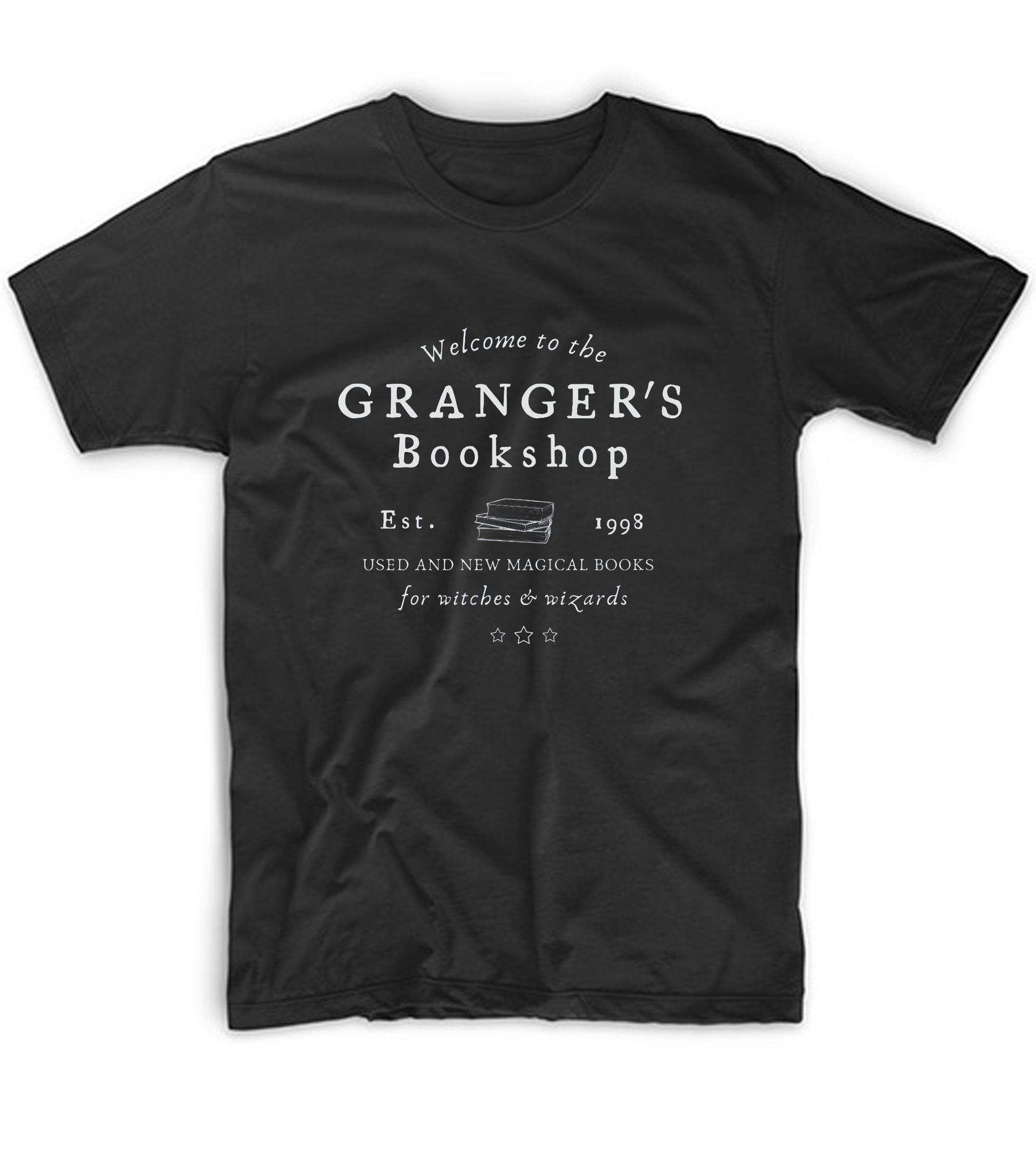 Granger Shirt Grangers Bookshop Book Merch Bookish Shirt Magical Book  Lovers Gifts HP Potter Graphic Tees - t shirt store near me, Clothfusion  Tees