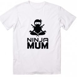 Ninja Mum Funny Womens T-Shirts