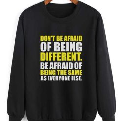 Be Different Motivational Gift For Bodybuilding